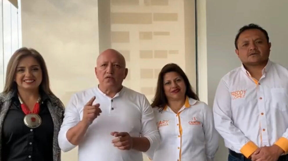 Alcaldía de Quito Cevallos declina su candidatura y apoya a Freile