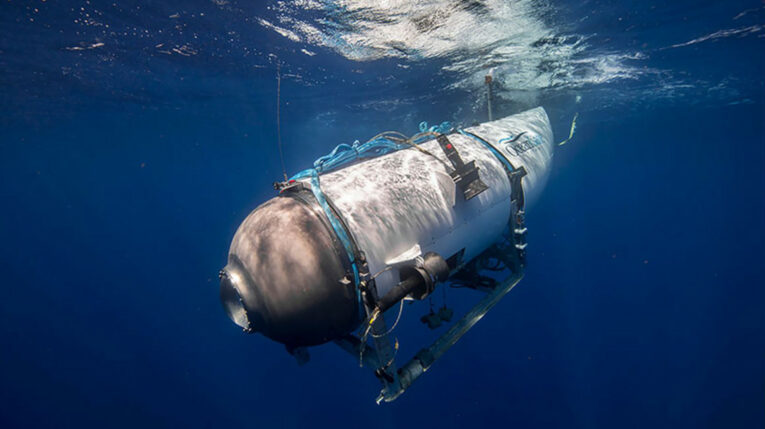Submarino perdido cerca del Titanic