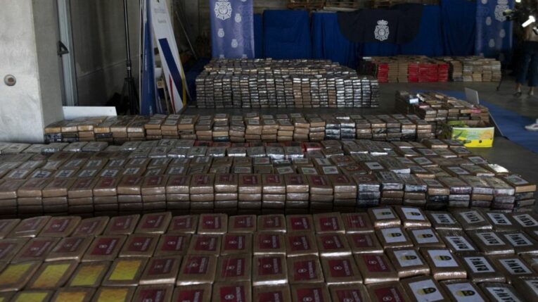 Imagen referencial. Droga proveniente de Ecuador incautada en España en agosto de 2023.