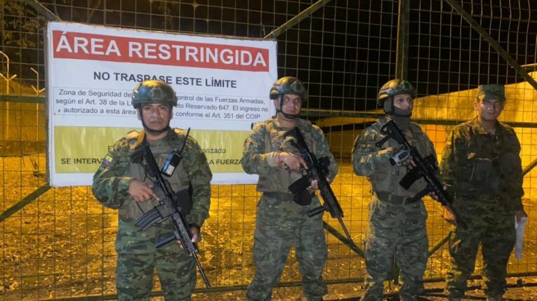 Fuerzas Armadas ejecutan un proceso de supervisión en centrales hidroeléctricas e infraestructuras críticas del país.
