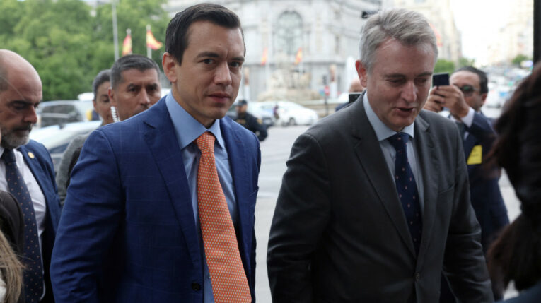 Daniel Noboa: "Nos encontramos en una segunda etapa de la guerra" contra el crimen