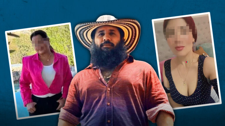 Mariela Peñarrieta (izq.), esposa de 'Fito', y Verónica Briones, novia de 'Fito', son investigadas.