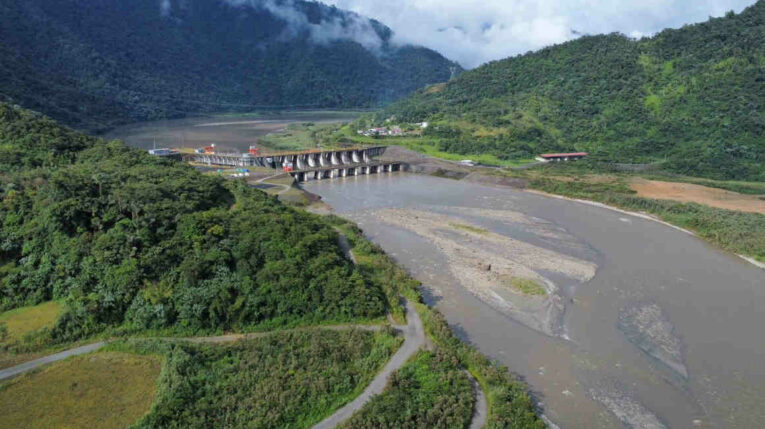 Coca Codo Sinclair, la mayor hidroeléctrica de Ecuador, 30 de mayo de 2024.
