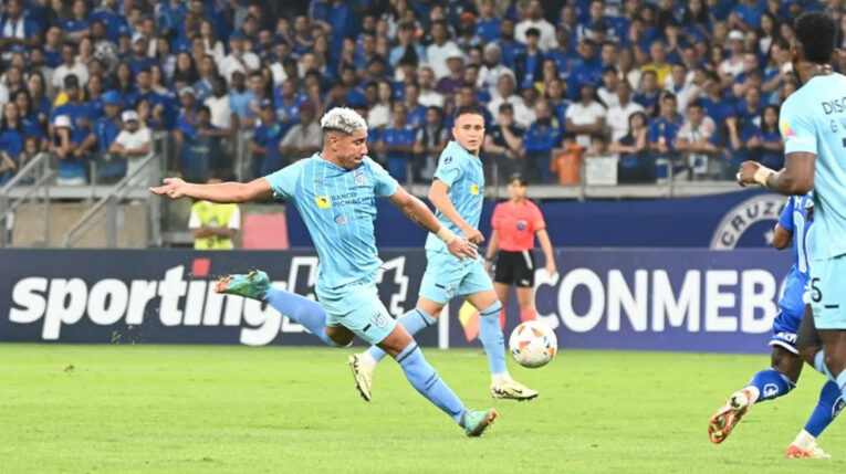 Universidad Católica visitó a Cruzeiro por la fase de grupos de la Copa Sudamericana, este 30 de mayo de 2024.