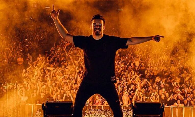El DJ Martin Garrix, en uno de sus conciertos realizado en 2023.