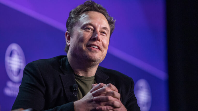 Elon Musk en la Conferencia Global del Instituto Milken, 6 de mayo de 2024.