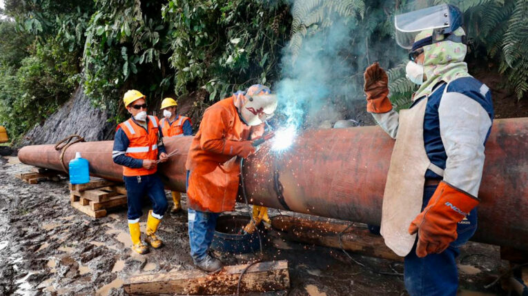 SOTE sufre nueva perforación clandestina en Sucumbíos; la operación se mantiene