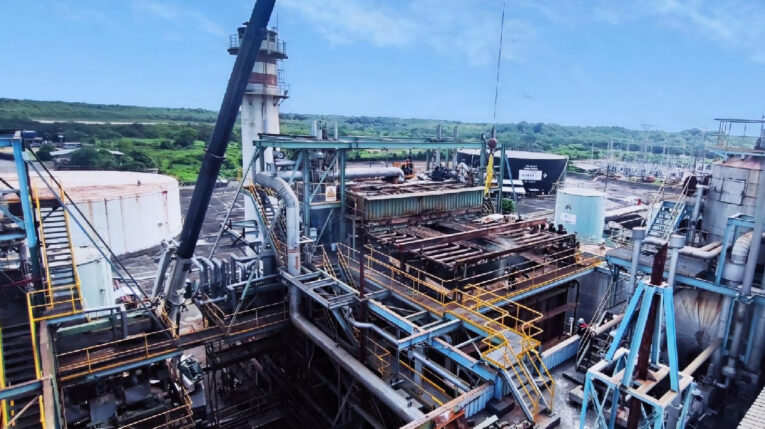 Las instalaciones de la central térmica Gonzalo Zevallos.