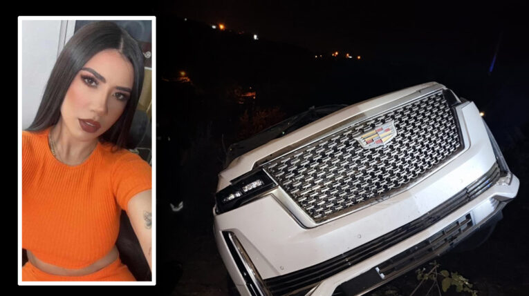 Andrea Peñaherrera murió a los 23 años cuando el Cadillac en el que se transportaba tuvo un accidente en Manta.