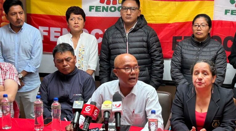"No juegue con fuego presidente Noboa, estamos preparados para responderle", dice la Fenocin