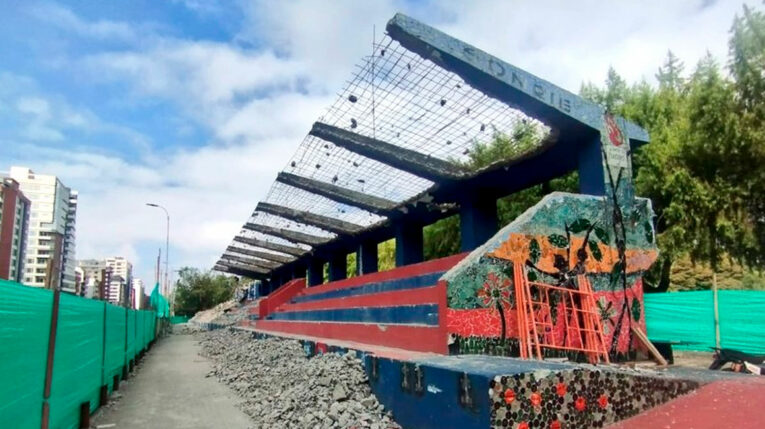 Quito: Así luce la Tribuna De Los Shyris, tras 42 días de trabajos de demolición