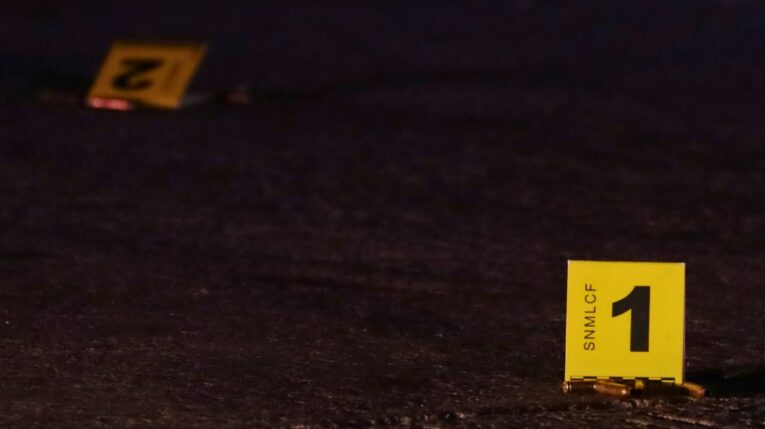 Imagen referencial de la escena de una muerte violenta.