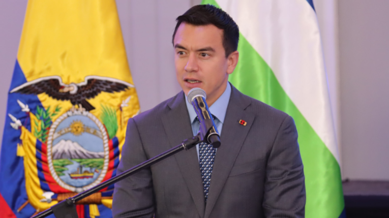 El presidente Daniel Noboa viajará este 3 y 4 de julio de 2024 Lima, Perú, para el Encuentro Presidencial.