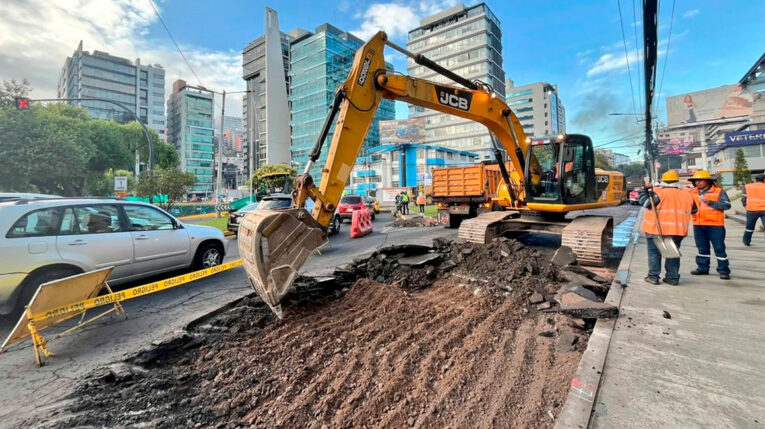 Vías alternas en Quito por inicio de nueva intervención en la avenida Diego de Almagro