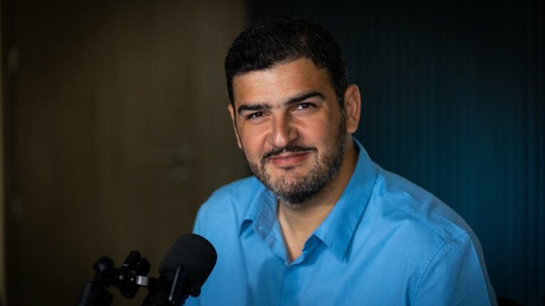 El alcalde de Guayaquil, Aquiles Alvarez, en una imagen referencial del enlace radial del 13 de junio de 2024.