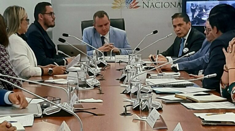 Con voto del correísmo, Comisión traslada al Pleno el informe sobre endurecimiento de penas