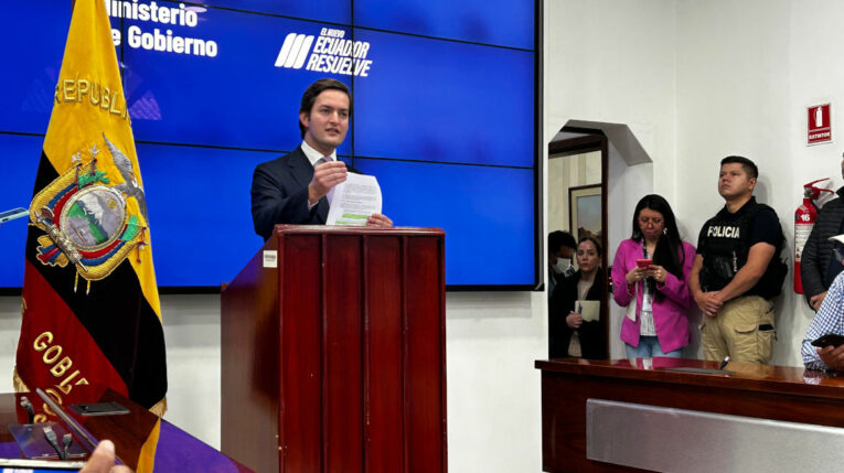 viceministro de Gobierno, Esteban Torres.