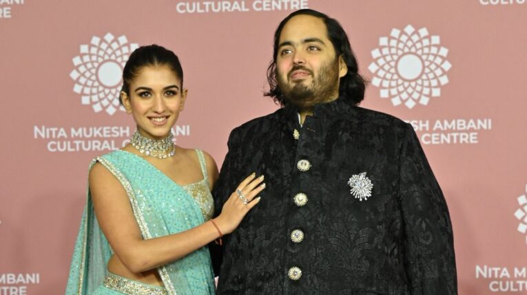 Anant Ambani y Radhika Merchant.