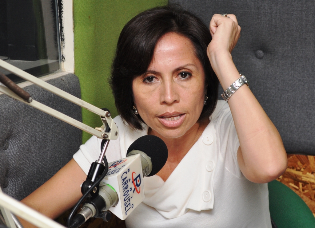 María de los Ángeles Duarte, exministra de Transporte y Obras Públicas.