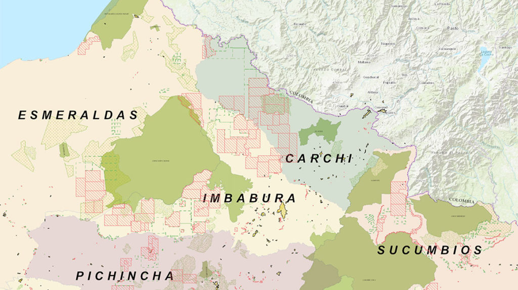 Proyectos mineros en Imbabura y Carchi, en riesgo por peticiones de más consultas populares