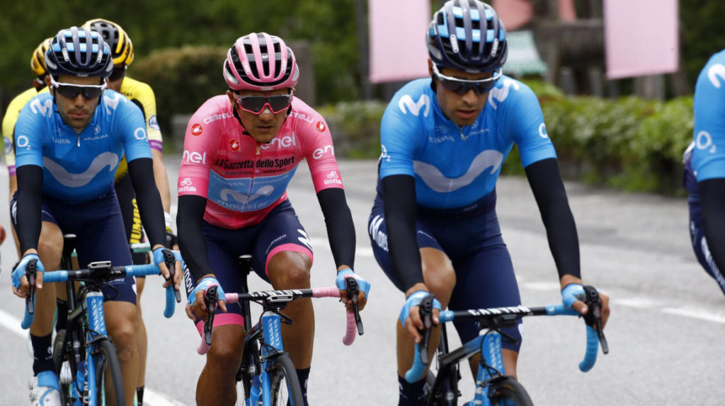 Carapaz se mantiene como líder en el Giro de Italia