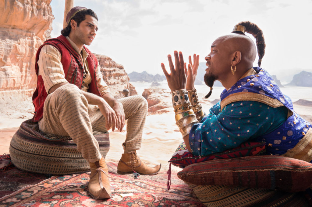 Aladdin supera las expectativas y recauda USD 105 millones en EE. UU, durante el fin de semana