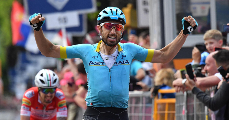Darío Cataldo ganó la decimoquinta etapa del Giro de Italia.