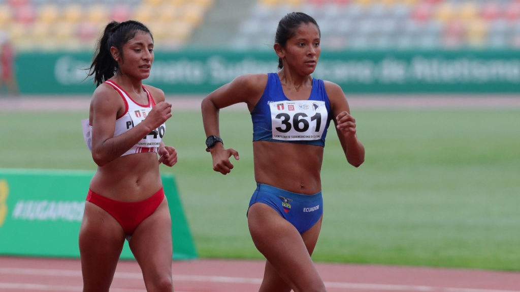El atletismo ecuatoriano se lleva dos medallas de Oro, en Perú
