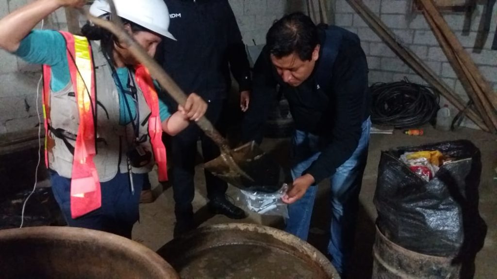 En Chimborazo incautan material mineralizado extraído de forma ilegal