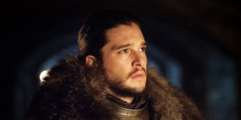 Jon Snow (Kit Harrington) en un fotograma de la temporada 8 de Game of Thrones.