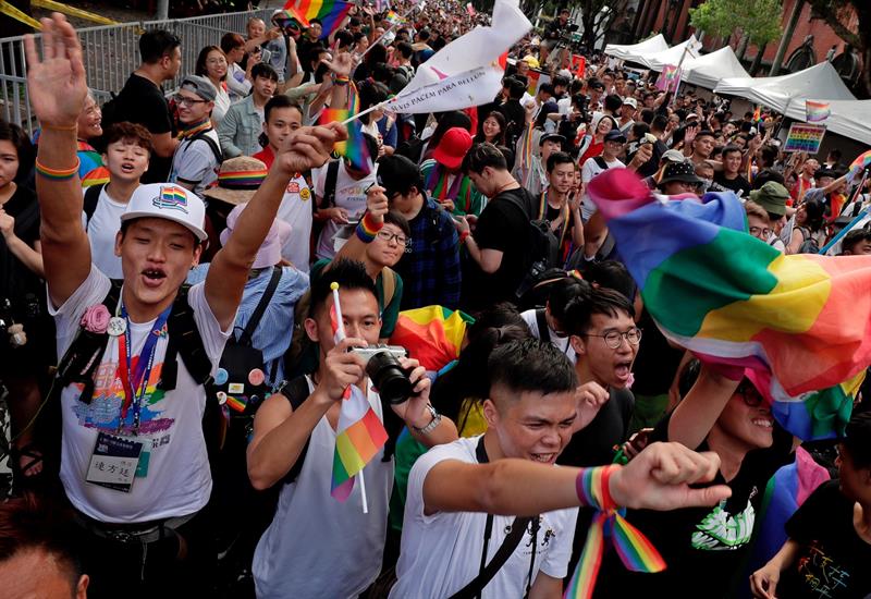 Taiwán es el primer país de Asia en legalizar el matrimonio igualitario