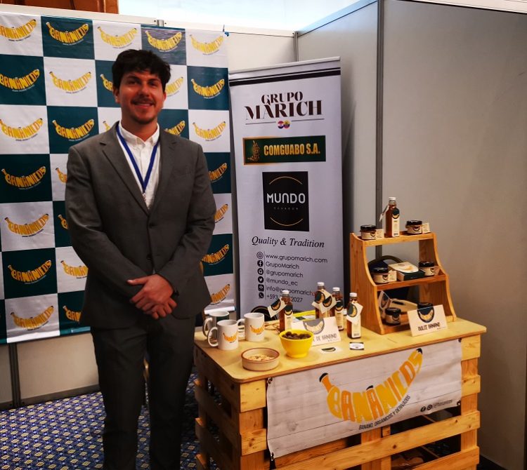 José Mora representa a la empresa familiar Marich, exportadora de banano de El Oro. 