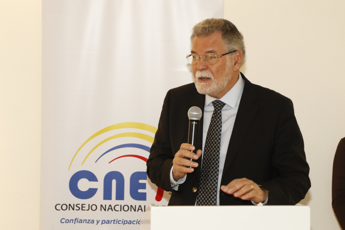 Vicepresidente CNE Enrique Pita