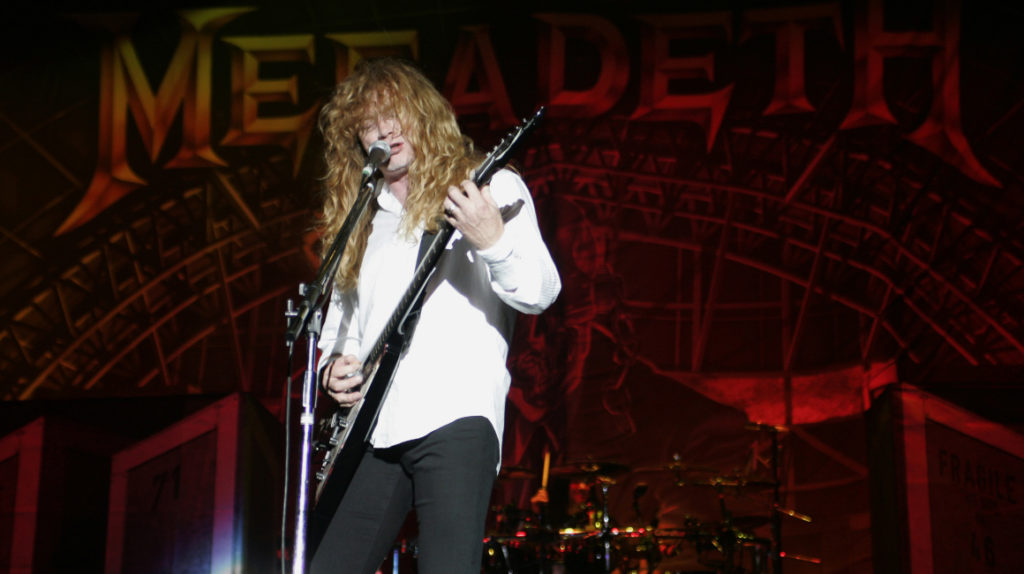 Dave Mustaine revela que tiene cáncer de garganta