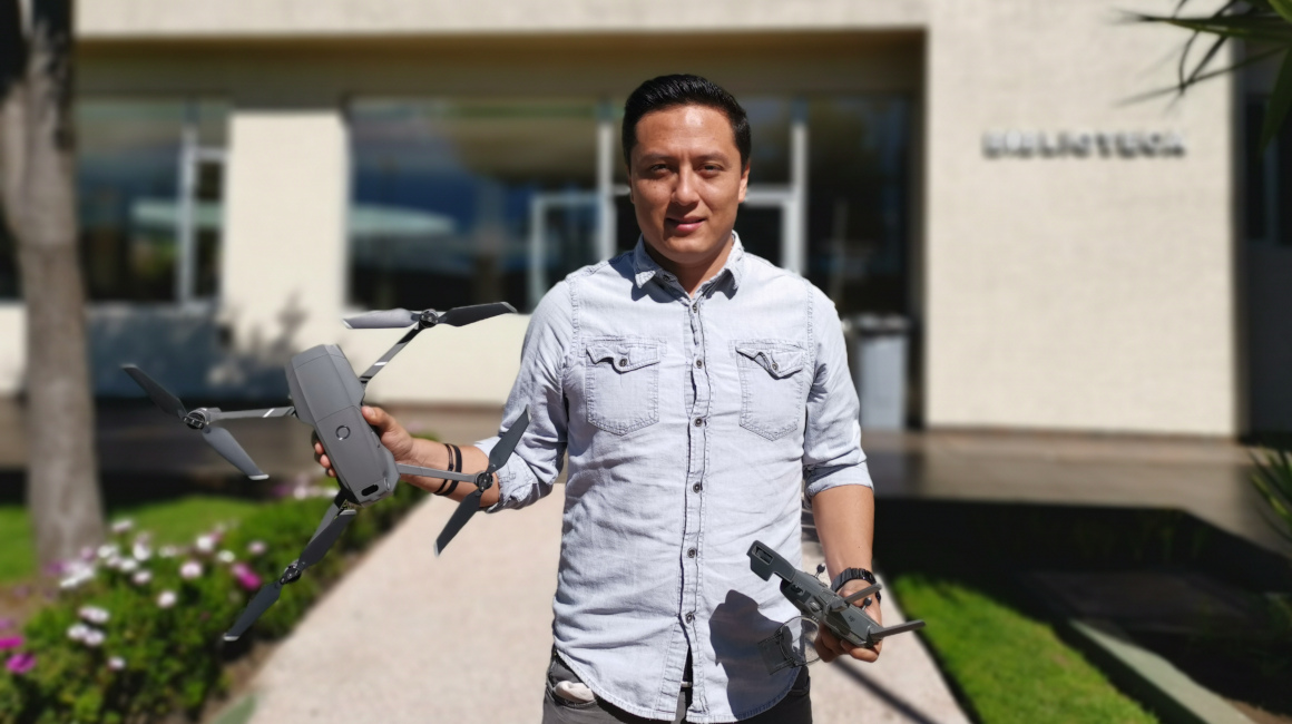Santiago Uribe ganador de concursos de video con drones