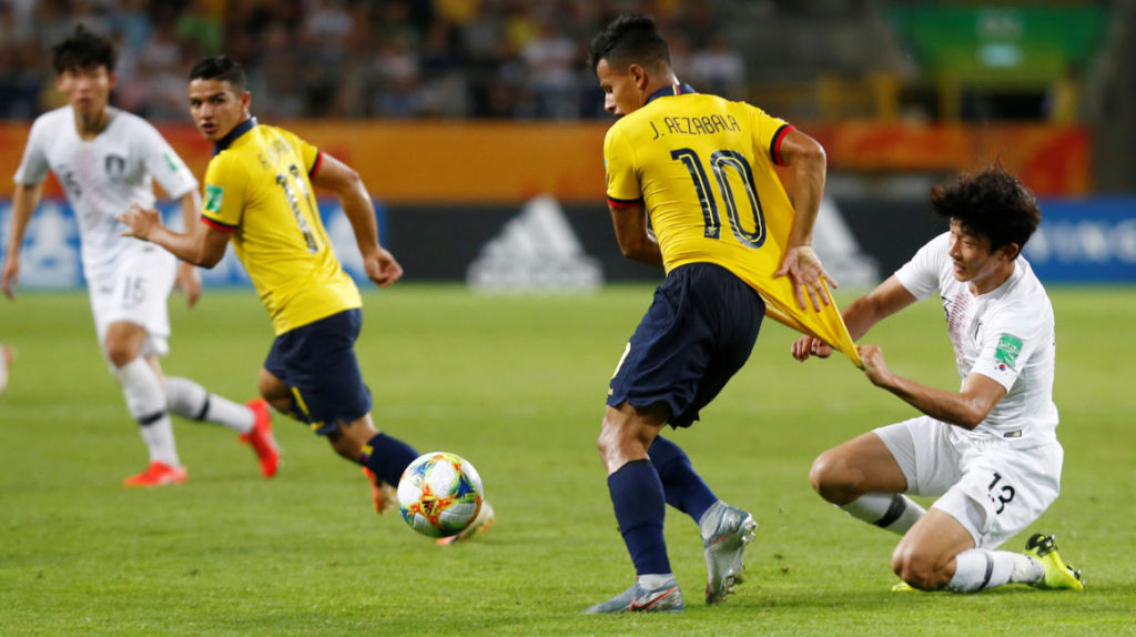 Ecuador pierde ante Corea del Sur y jugará por el bronce ante Italia