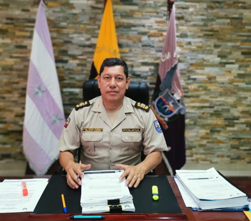 El general de distrito, Ramiro Ortega, asumió la Comandancia de la Policía de la Zona 8 el pasado cinco de junio del 2019. 