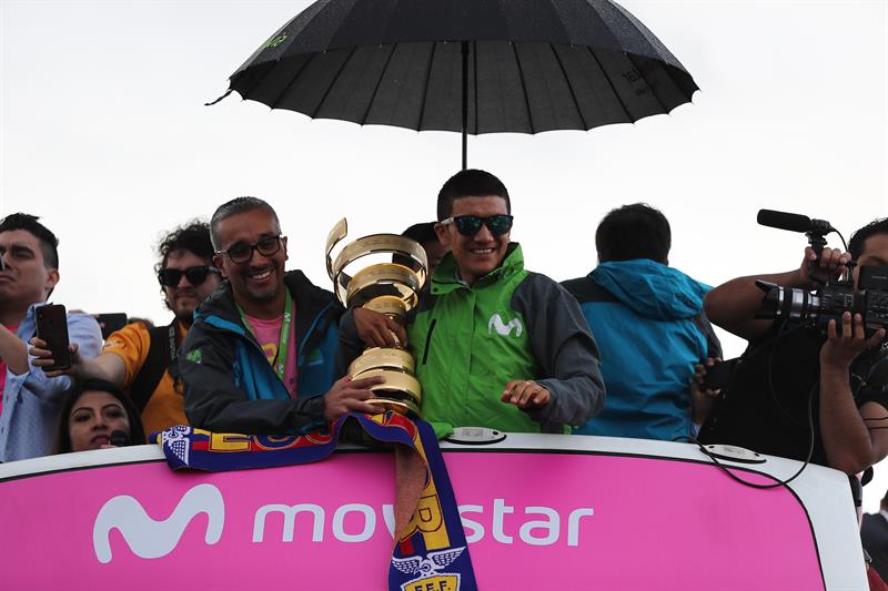 Carapaz: “El mejor regalo que me puede dar Ecuador es que respeten al ciclista en la carretera”