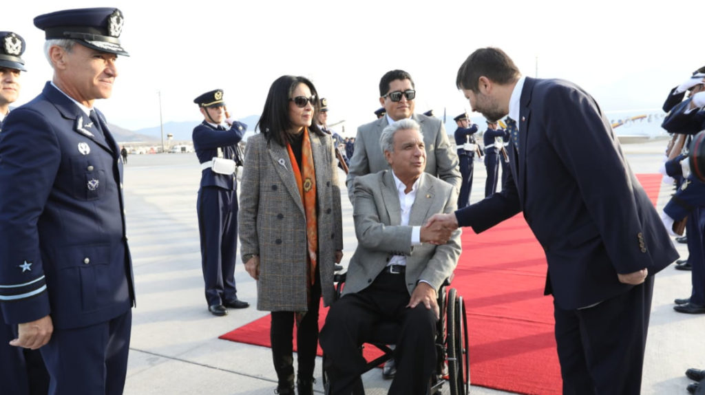 El presidente Lenín Moreno ha realizado 21 viajes internacionales en dos años