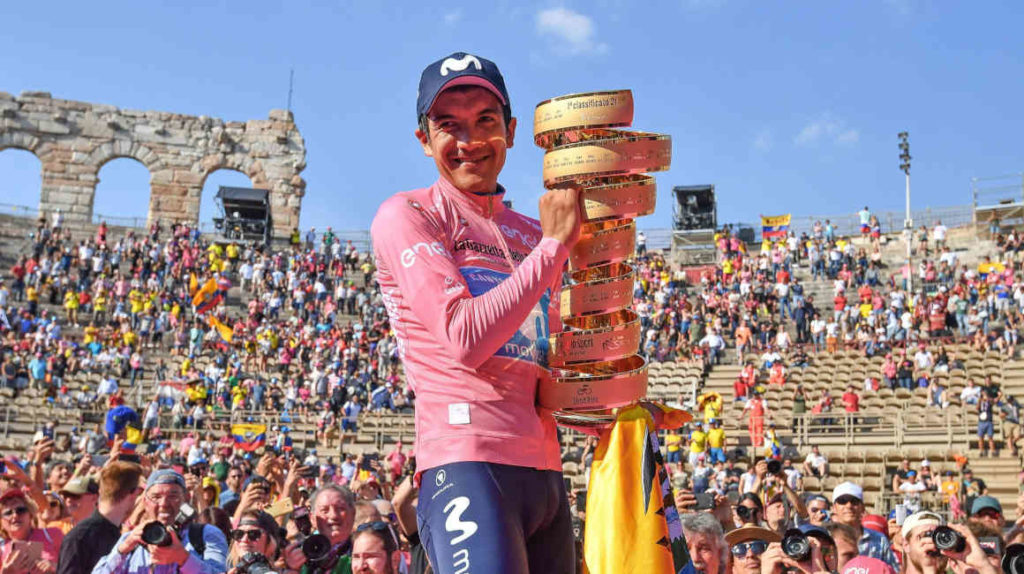 Histórico: Richard Carapaz es el primer ecuatoriano que gana el Giro de Italia
