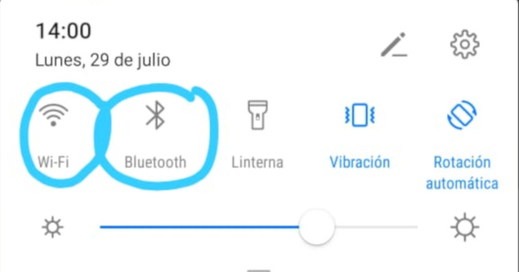 Desactivar Wifi y Bluetooth