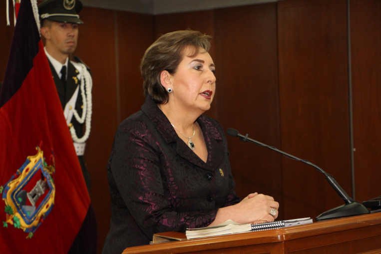 Presidenta de la Corte Nacaional de Justicia desde enero de 2018 hasta la actualidad.