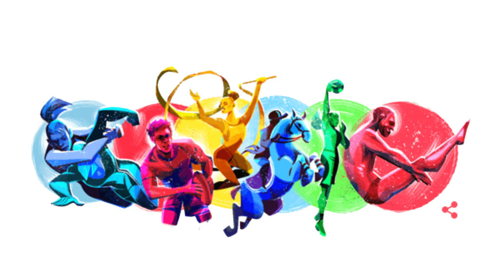 Google dedica un “doodle” a los Juegos Panamericanos