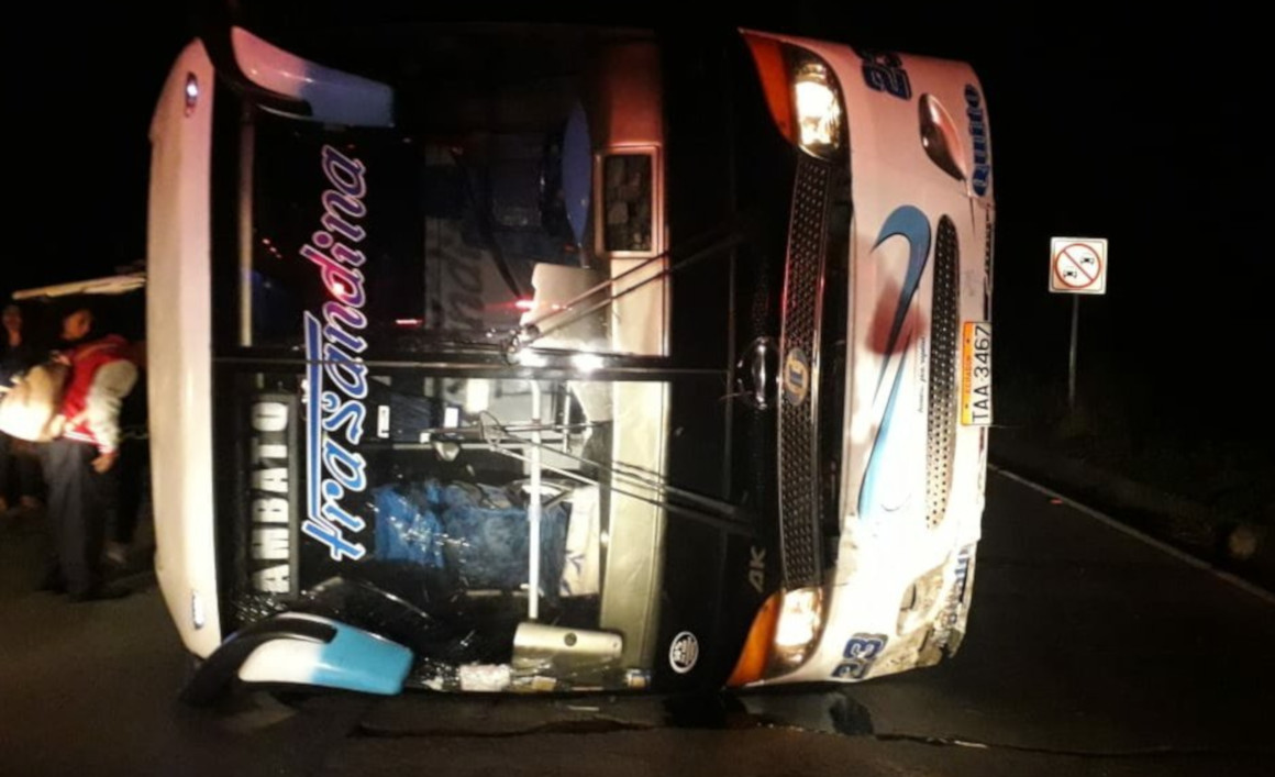 Accidente Colta bus