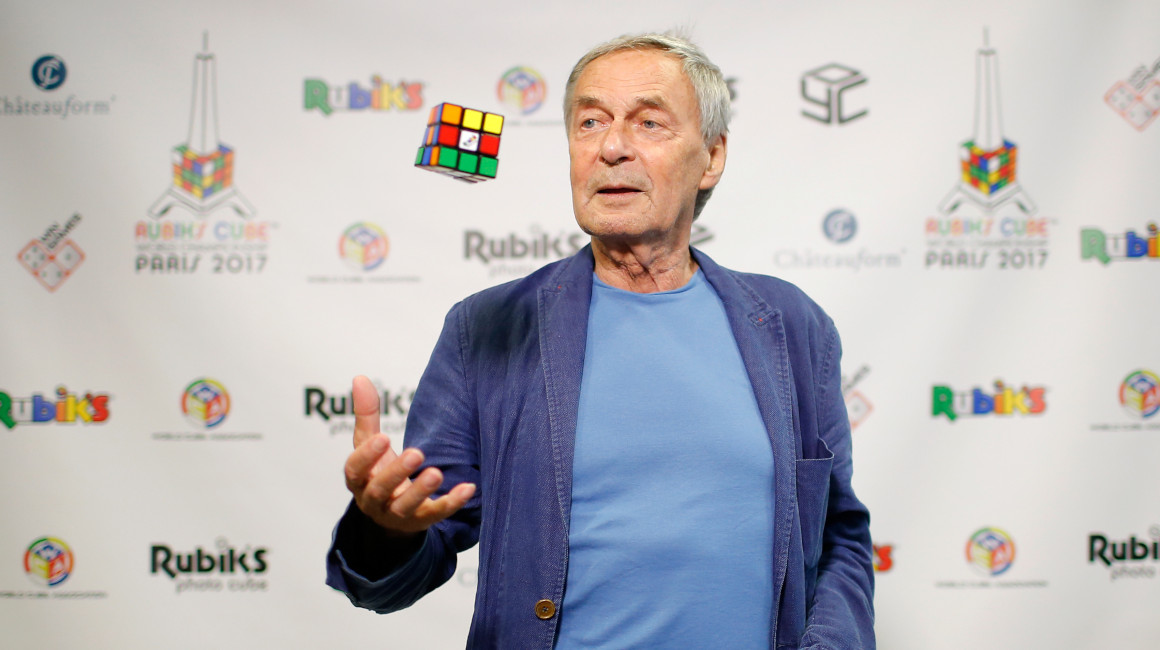 Erno Rubik, creador del Cubo de Rubik
