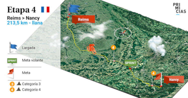 Tour de Francia, etapa 4