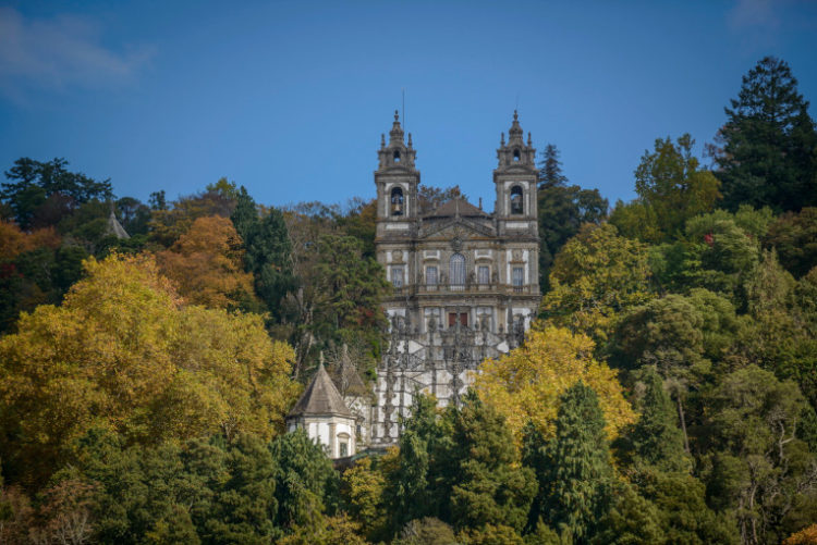 Santuario del Buen Jesús del Monte en Braga.