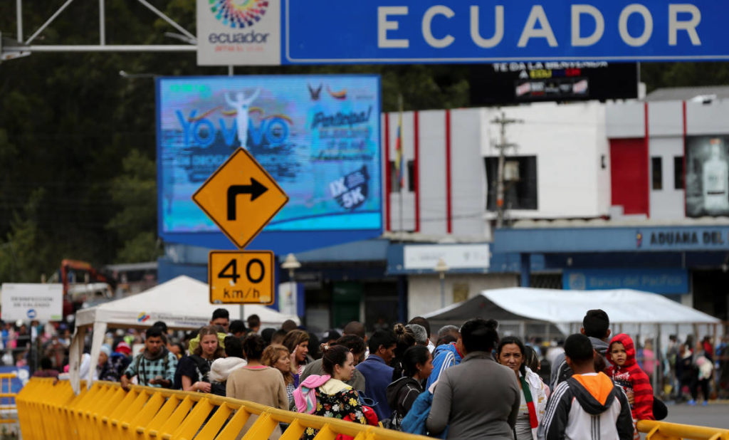Advierten de un incremento de venezolanos en el paso fronterizo hacia Ecuador