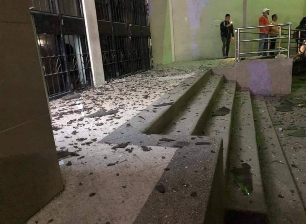 Otra bomba explota en la Universidad de Guayaquil