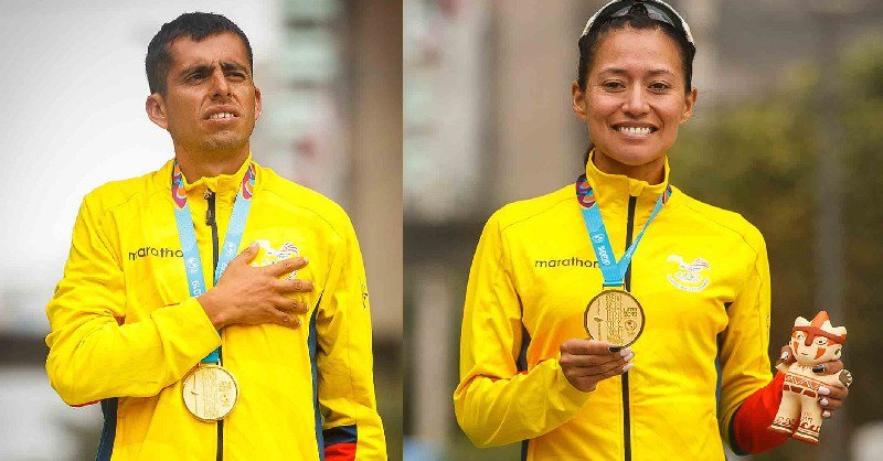 Claudio Villanueva y Johana Ordóñez dominan las competencias de marcha en Lima